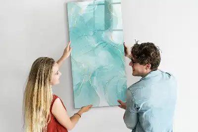 Magnetinė sauso valymo lenta marmuro abstrakcijos dizaino
