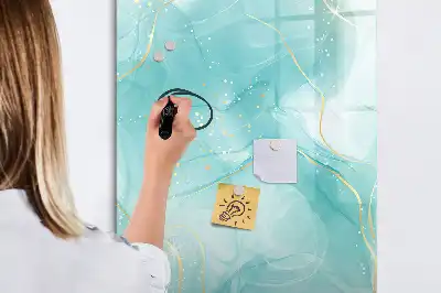 Magnetinė sauso valymo lenta marmuro abstrakcijos dizaino