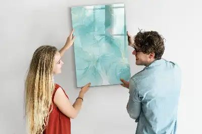 Magnetinė sauso valymo lenta marmuro abstrakcijos dizaino