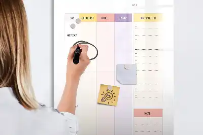 Mitybos planuoklis magnetinė sauso valymo lenta