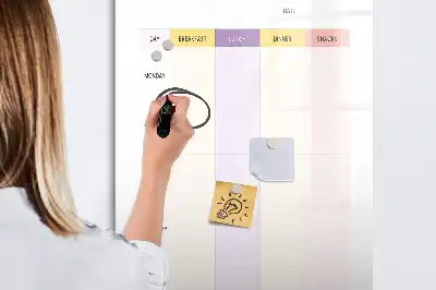 Magnetinė valgiaraščio lenta su sauso valymo funkcija