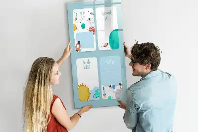 Magnetinė sauso valymo lenta galaktikos planuoklis