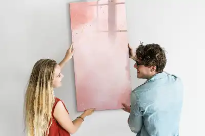 Magnetinė sauso valymo lenta rožinio marmuro rašto