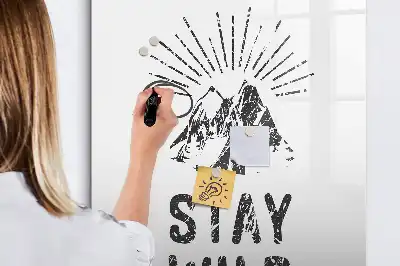 Magnetinė sauso valymo lenta laukiniai kalnai