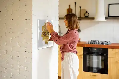 Magnetinė sauso valymo lenta tik geros emocijos
