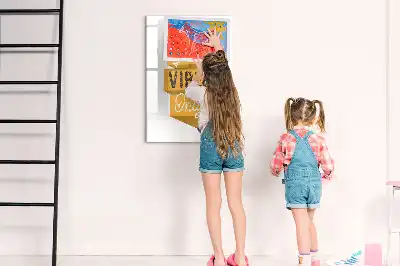 Magnetinė sauso valymo lenta tik geros emocijos