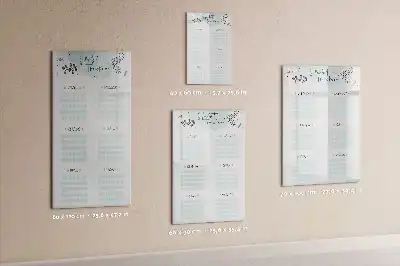 Magnetinė įpročių sekimo lenta sauso valymo
