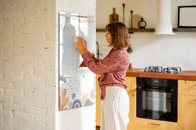 Magnetinė sauso valymo lenta mėnesio planuoklis