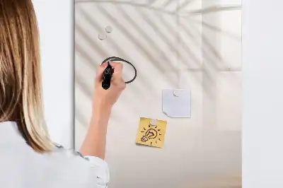 Magnetinė sauso valymo lenta palmės lapo šešėlio rašto