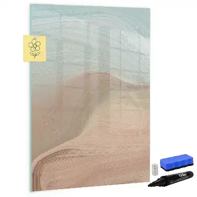 Magnetinė sauso valymo lenta spalvų maišymas