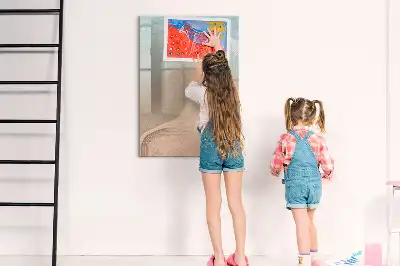 Magnetinė sauso valymo lenta spalvų maišymas