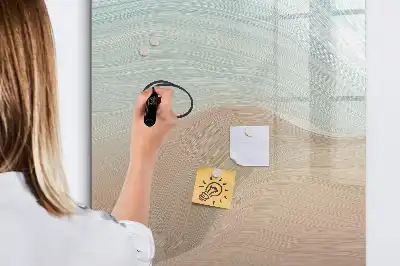 Magnetinė sauso valymo lenta spalvų maišymas