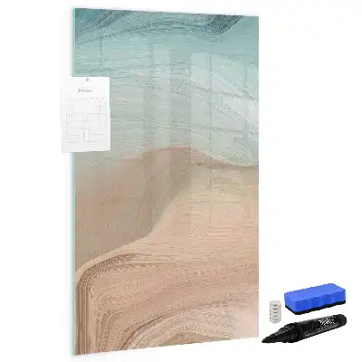 Magnetinė sauso valymo lenta spalvų maišymas