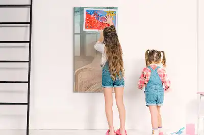 Magnetinė sauso valymo lenta spalvų maišymas