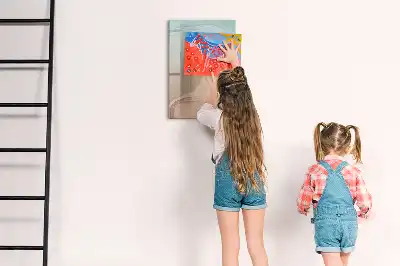 Magnetinė sauso valymo lenta spalvų maišymas