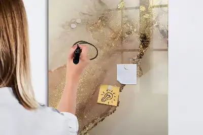 Magnetinė sauso valymo lenta blizgaus marmuro rašto