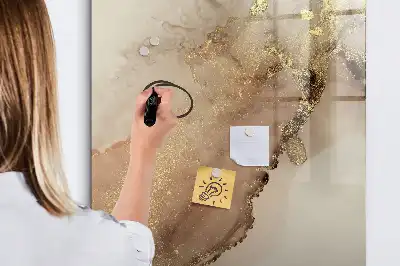Magnetinė sauso valymo lenta blizgaus marmuro rašto