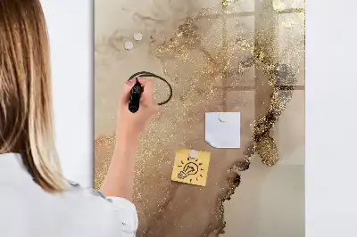 Magnetinė sauso valymo lenta blizgaus marmuro rašto