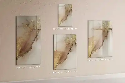 Magnetinė sauso valymo lenta blizgaus marmuro rašto