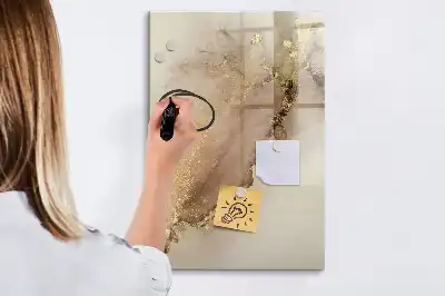 Magnetinė sauso valymo lenta blizgaus marmuro rašto