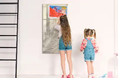 Magnetinė sauso valymo lenta su vasarišku paplūdimio smėlio motyvu