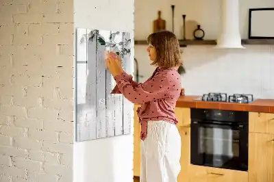 Magnetinė sauso valymo lenta su medinėmis panelėmis