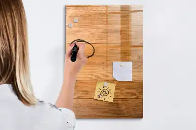 Magnetinė sauso valymo lenta Medinės panelės