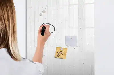 Sauso valymo magnetinė lenta Natūralus medis