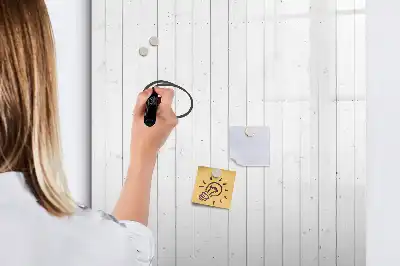 Sauso valymo magnetinė lenta Natūralus medis