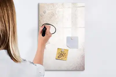 Magnetinė sauso valymo lenta su mandalos raštu