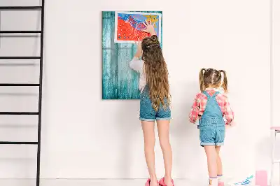 Sauso valymo magnetinė lenta Mėlynas medis