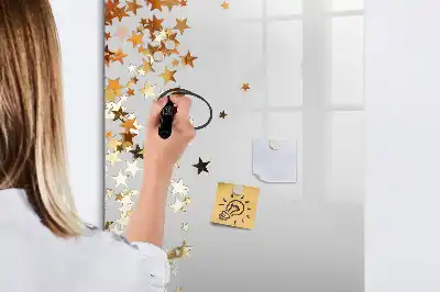 Magnetinė sauso valymo lenta žvaigždės