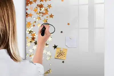 Magnetinė sauso valymo lenta žvaigždės