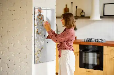 Magnetinė sauso valymo lenta žvaigždės