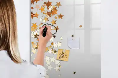 Magnetinė sauso valymo lenta žvaigždės