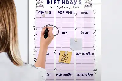 Magnetinė sauso valymo lenta gimimo vieta