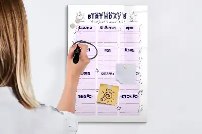 Magnetinė sauso valymo lenta gimimo vieta