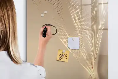 Magnetinė lenta sausam valymui abstrakti šviesa