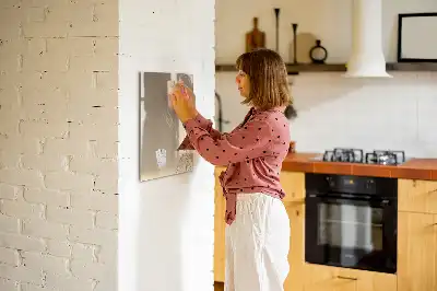 Magnetinė lenta sausam valymui abstrakti šviesa