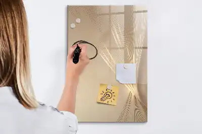Magnetinė lenta sausam valymui abstrakti šviesa