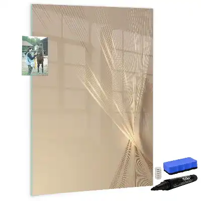 Magnetinė lenta sausam valymui abstrakti šviesa