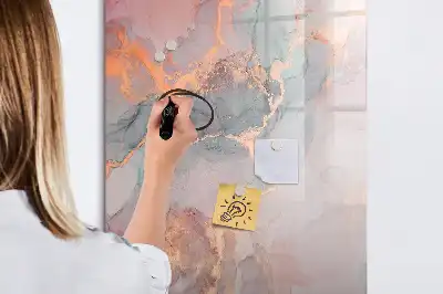 Magnetinė sauso valymo lenta marmuro rašto