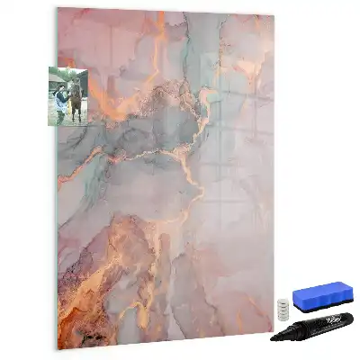 Magnetinė sauso valymo lenta marmuro rašto