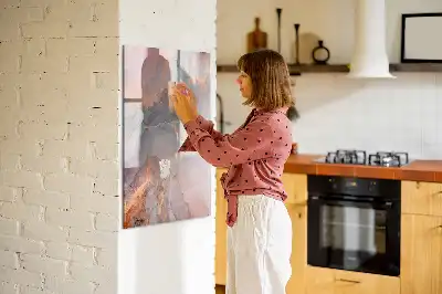 Magnetinė sauso valymo lenta marmuro rašto