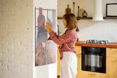 Magnetinė sauso valymo lenta marmuro rašto