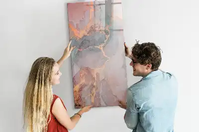Magnetinė sauso valymo lenta marmuro rašto