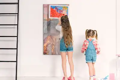 Magnetinė sauso valymo lenta marmuro rašto