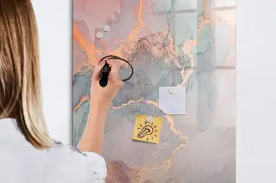 Magnetinė sauso valymo lenta marmuro rašto