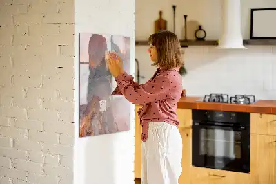Magnetinė sauso valymo lenta marmuro rašto