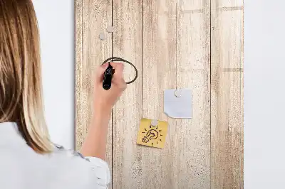 Magnetinė sauso valymo lenta Šviesios medinės lentos
